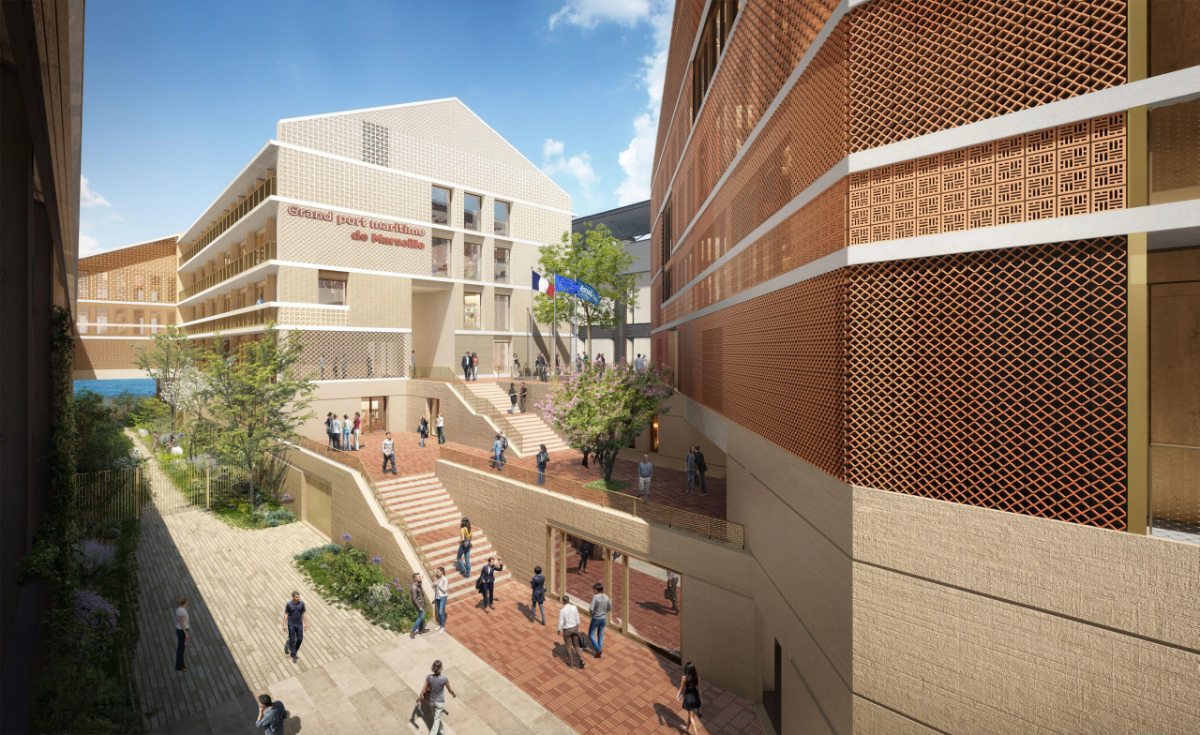 Allée entre les batiment